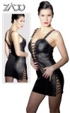 Cumpara ieftin Rochie Neagra Piele Zado