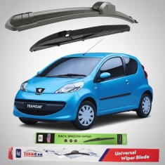 Ștergătoare Peugeot 107 3 uși (2005&ndash;2009) Flat | Set Complet &ndash; TeamCar&reg;