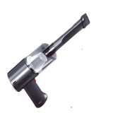 Aspirator portabil fara fir, flippy, tip pistol k7, pentru casa si masina, incarcare usb, autonomie 30 min, 36 x 17 cm, negru