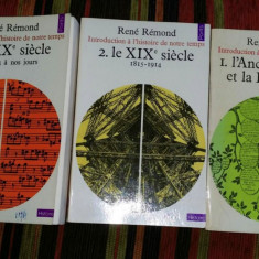 Introduction à l'histoire de notre temps / Rene Remond 3 volume