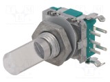 Codor Incremental THT 15imp/rota&Aring;&pound;ie Poz: 30 5VDC 10mA L: 13mm ALPS