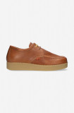 Levi&#039;s Footwear&amp;Accessories pantofi de piele D7353.0001 RVN 75 bărbați, culoarea maro D7353.0001-brown