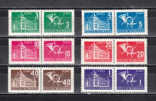M2 TW F - 1967 - Timbre fiscale si porto - Porto duble - 3