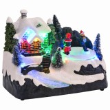vidaXL Decor de Crăciun pentru masă Multicolour 16 x 11.5 x 13 cm 4017040