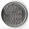 Moneda 1 franc 1982 - Monaco, Europa, Cupru-Nichel