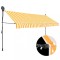 Gossi copertina retractabila manual cu led, alb &amp; portocaliu, 400 cm