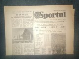 Ziarul Sportul 6 Septembrie 1984 - Rezultate Divizia A Fotbal, 4 Pagini, Stare Buna