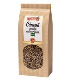 Seminte Canepa Nedecorticate Adserv 200g - Proteine, Fibre, Omega 3-6-9, Vitamine si Minerale, Produs Natural