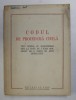 CODUL DE PROCEDURA CIVILA - TEXT OFICIAL CU MODIFICARILE PANA LA DATA DE 1 IUNE 1956