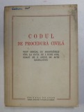 CODUL DE PROCEDURA CIVILA - TEXT OFICIAL CU MODIFICARILE PANA LA DATA DE 1 IUNE 1956