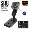 Mini camera Full HD SQ8 cu senzor de miscare si stabilizator imagine, Oem
