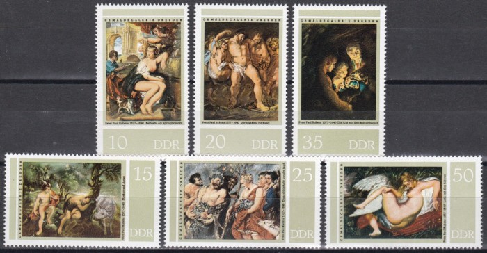 Germania 1977 - 400 de ani de la nașterea lui Rubens, MNH