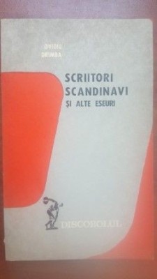 Scriitori scandinavi si alte eseuri Ovidiu Drimba foto