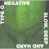 Type O Negative Slow, Deep And Hard GreenBlack marble LP (2vinyl)