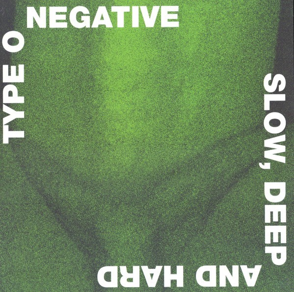 Type O Negative Slow, Deep And Hard GreenBlack marble LP (2vinyl)