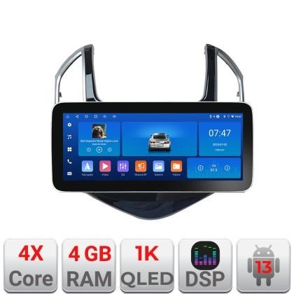Navigatie Chevrolet Cruze 2013-K-1267 Edotec 4+64 12.3 inch Incell 1K android Wifi 5Ghz gps internet CarStore Technology