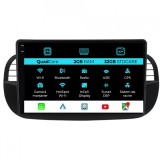 Navigatie Dedicata Fiat 500 (2007-2015), 9Inch, 2Gb Ram, 32Gb Stocare, Carplay