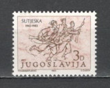 Iugoslavia.1983 40 ani batalia de la Sutjeska-Desen SI.566, Nestampilat