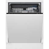 Masina de spalat vase incorporabila Beko BDIN38551P, 15 seturi, 8 programe, 60 cm, Clasa B, PowerIntense