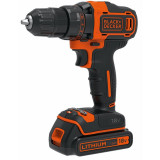 Cumpara ieftin Masina De Insurubat Black+Decker BDCDD186B 18V 2 Acumulatori 1.5 Ah