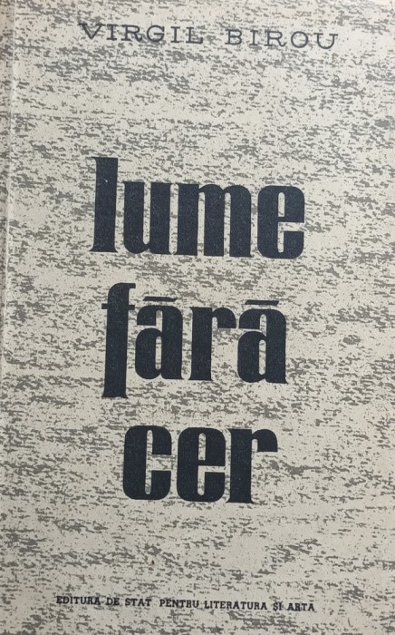 LUME FARA CER VIRGIL BIROU