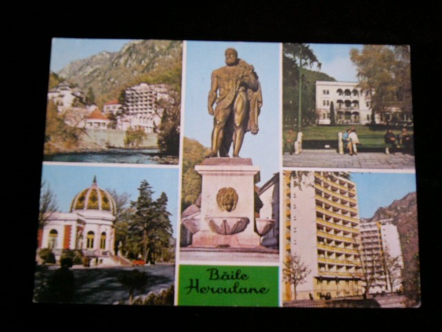 QW23 B - Carte postala - tematica turism - vedere - Romania - Baile Herculane 30
