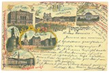 4240 - TIMISOARA, Litho, Romania - old postcard - used - 1897, Circulata, Printata