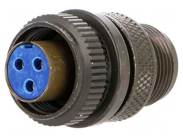 Conector circular aluminiu 10SL 97-3106A-10SL-3S