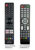 Telecomanda inlocuitoare TV Sharp SHW/RMC/0137N compatibila cu originalul ER 9586 (586), Oem