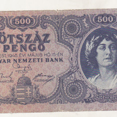 bnk bn ungaria 500 pengo 1945