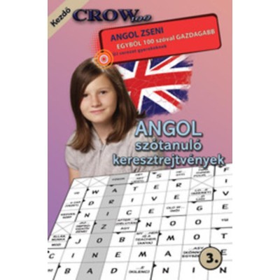 Crow 100 3. - Angol Sz&amp;oacute;tanul&amp;oacute; Keresztrejtv&amp;eacute;nyek - Kezdő - Nyitrai Edit foto