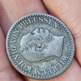Germania 1 GROSCHEN 1863 A , argint