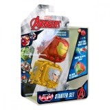 Set 2 figurine de lupta Battle Cubes Avengers, Iron Man vs Thor