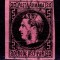 ✅RO 1866 ,LP 20 a ,&quot;Carol I cu favoriti&quot;, 20 par TIP II , hartie roz - groasa , stampila gratar , cuta H pe fata