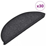 VidaXL Covorașe scară 30 buc Antracit 56x17x3 cm