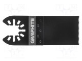 P&acirc;nză de fierăstrău 34mm GRAPHITE pentru lemn și PAL compatibil BOSCH