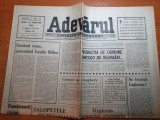 Ziarul adevarul 23 februarie 1990-articolul - vecinul meu generalul vasile milea