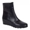 Ghete dama din piele naturala imblanite - Model Orto Negru 156