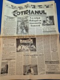 Ziarul cotidianul 10 noiembrie 1992- un tablou pictat de regina maria la cotroceni