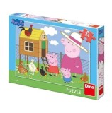 Cumpara ieftin Puzzle Peppa Pig - Puisorii, 24 cm