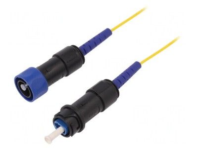 Patch Cord Fibră Optică Monomod Simplex Baionetă foto