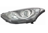 Far Hyundai I30 (Gd), 03.2012-03.2017, partea Stanga, cu lumina pentru curbe; tip bec H7+H7+H7+PY21W+W5W; electric; cu motor, DEPO