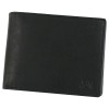 Portofel barbati din piele naturala 12&times;9.5 CM, negru, Range