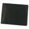 Portofel barbati din piele naturala 12&times;9.5 CM, negru, Range