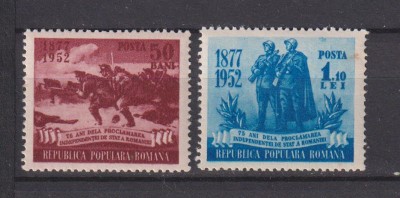 ROMANIA 1952 LP. 327 MNH foto