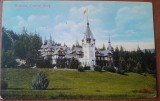 Carte postala, Sinaia, Castelul Peles, 1916