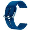 Curea silicon, compatibila Huawei Watch GT 3 42mm, telescoape Quick Release, Cobalt Blue