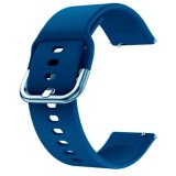 Curea silicon, compatibila Huawei Watch GT 3 42mm, telescoape Quick Release, Cobalt Blue