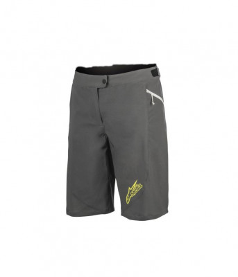 Pantaloni Bicicleta Alpinestars Stella Pathfinder, Gri/Galben, Marime 26 foto