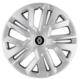Cumpara ieftin Set 4 Capace Roti Renault Nou, model Raven Gray, R14, Autohelix MSA
